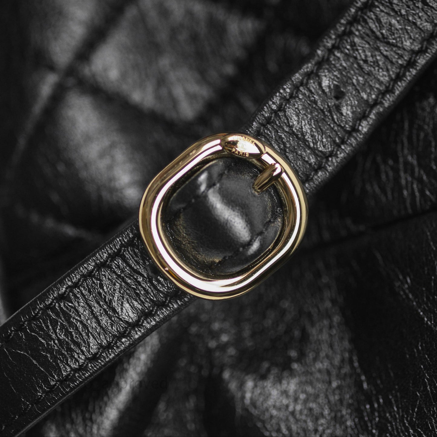 Chanel Quilted Small Duma Drawstring Backpack Black Calfskin Gold Hardware