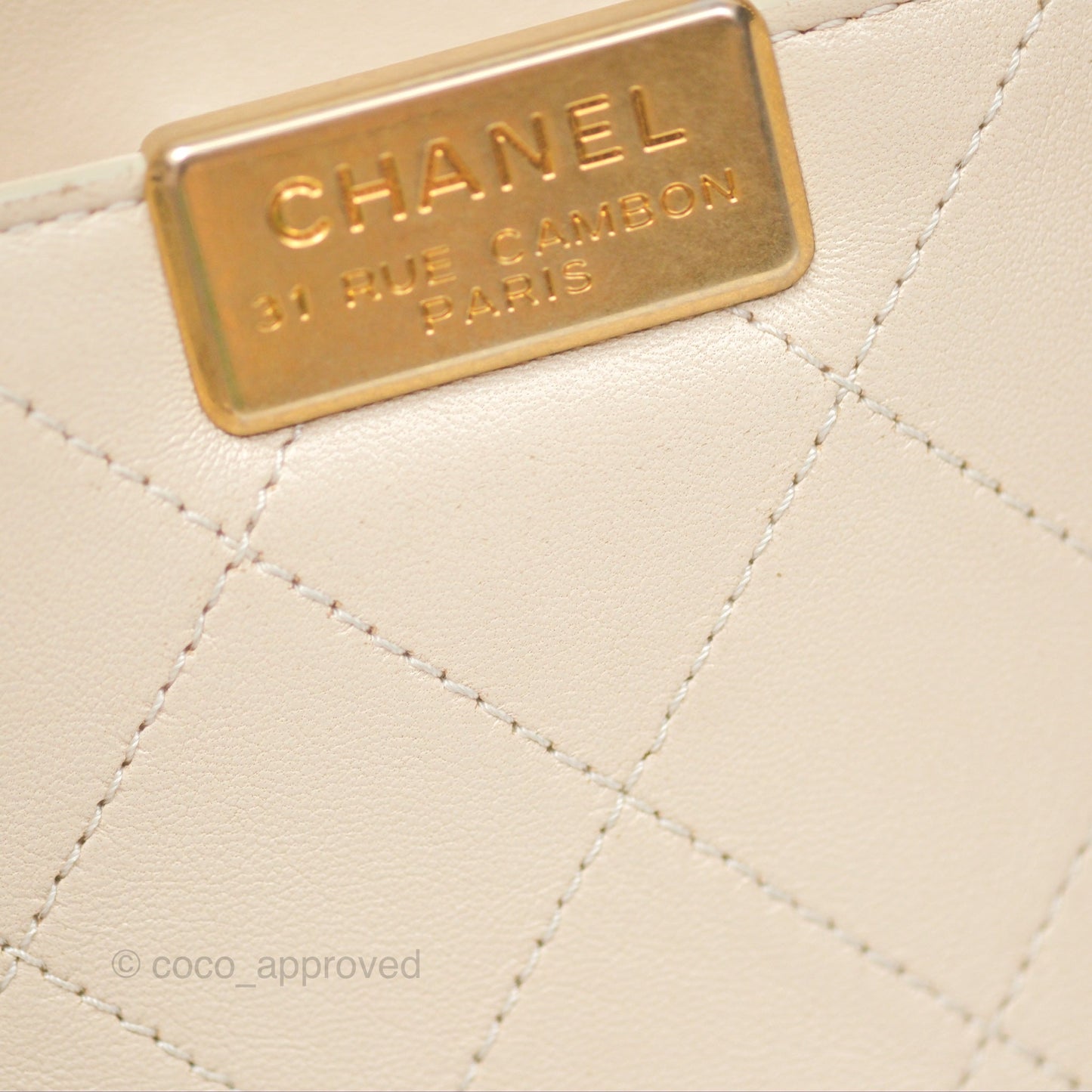 Chanel Small Quilted Coco Luxe Flap Bag Light Beige Calfskin Aged Gold Hardware