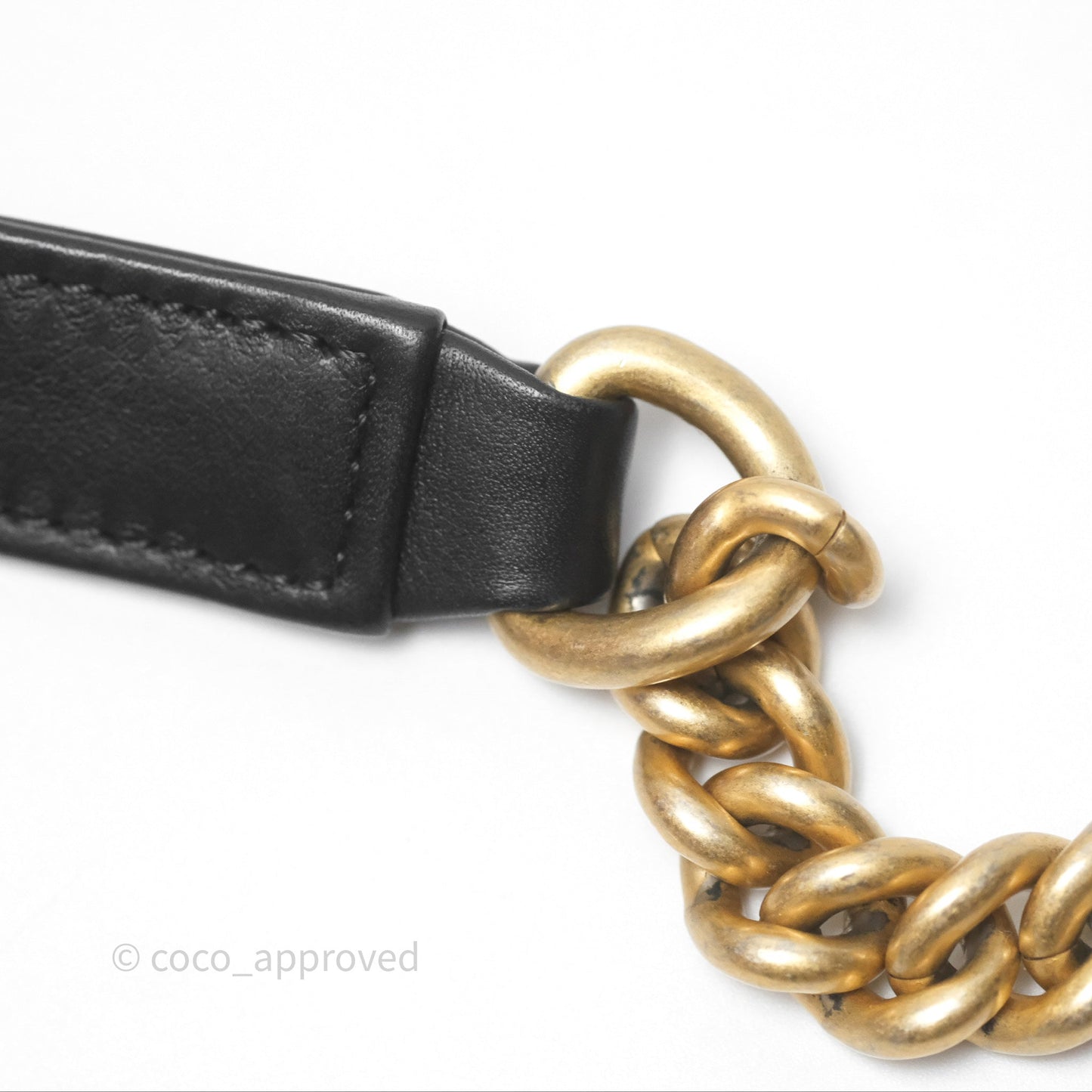 Chanel Quilted Boy Bucket Bag Black Lambskin Aged Gold Hardware