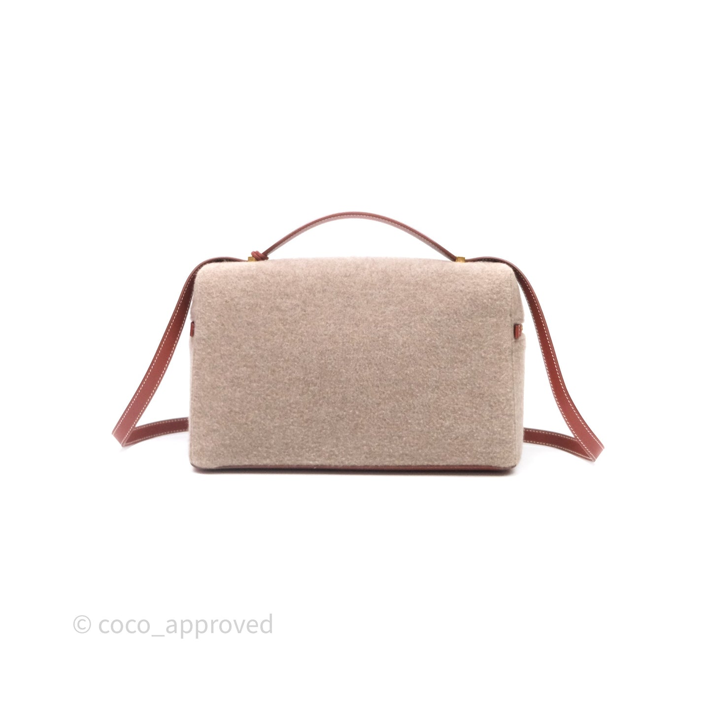 Loro Piana Extra Bag L27 Natural Brown/Deep Kummel Cashmere