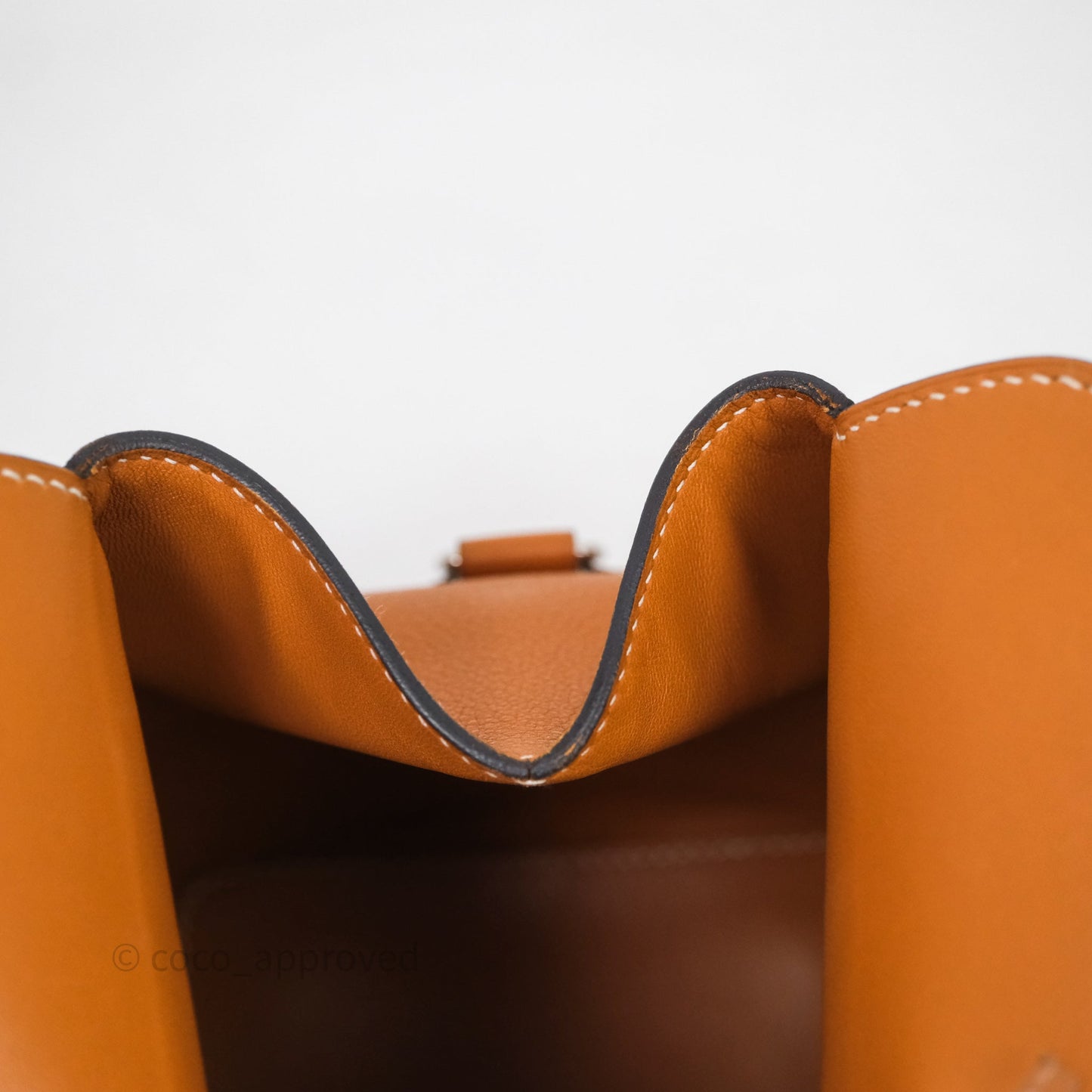 Hermès ToolBox 20 Gold 37 Evercolor Palladium Hardware