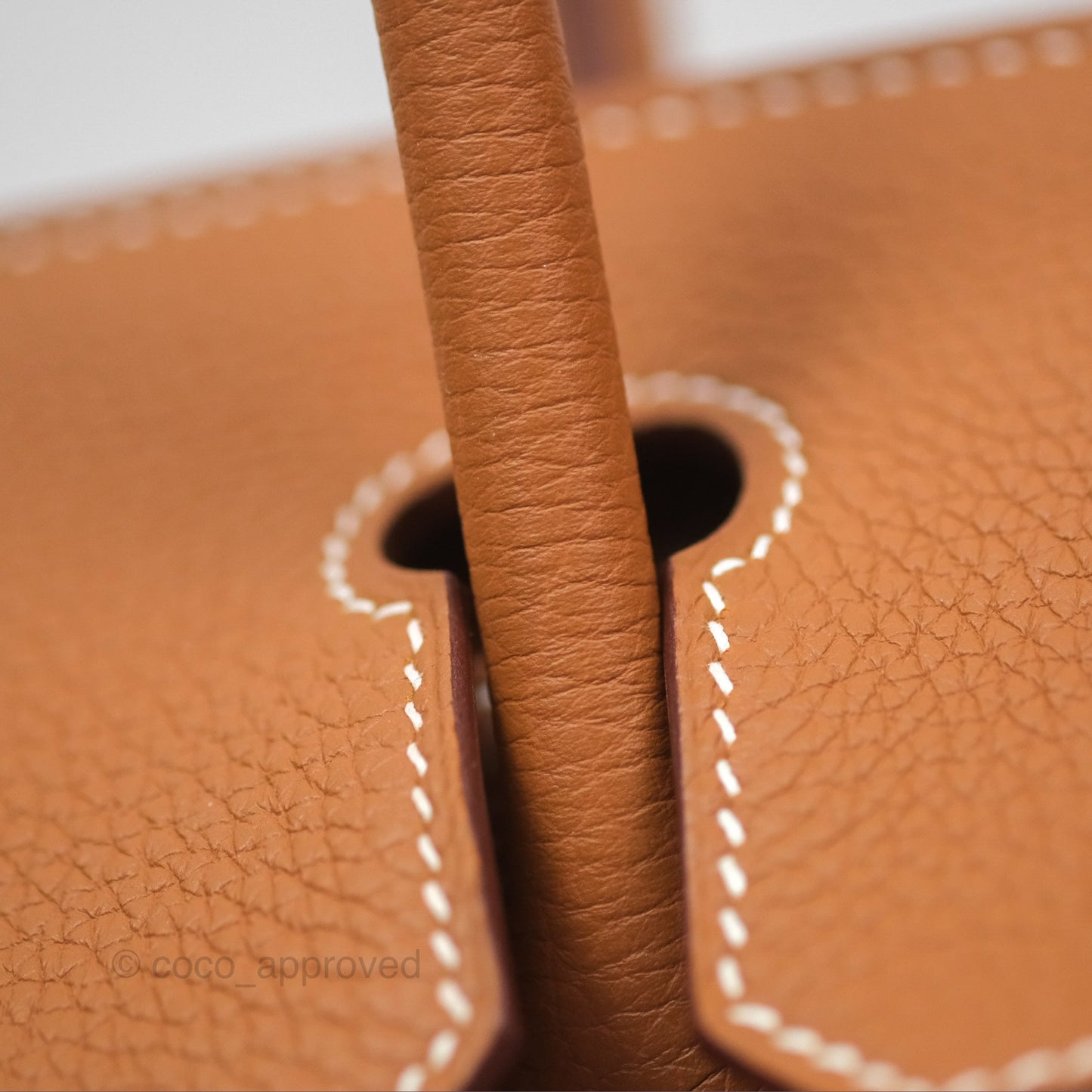 Hermès Birkin 30 Retourne Gold 37 Togo Palladium Hardware