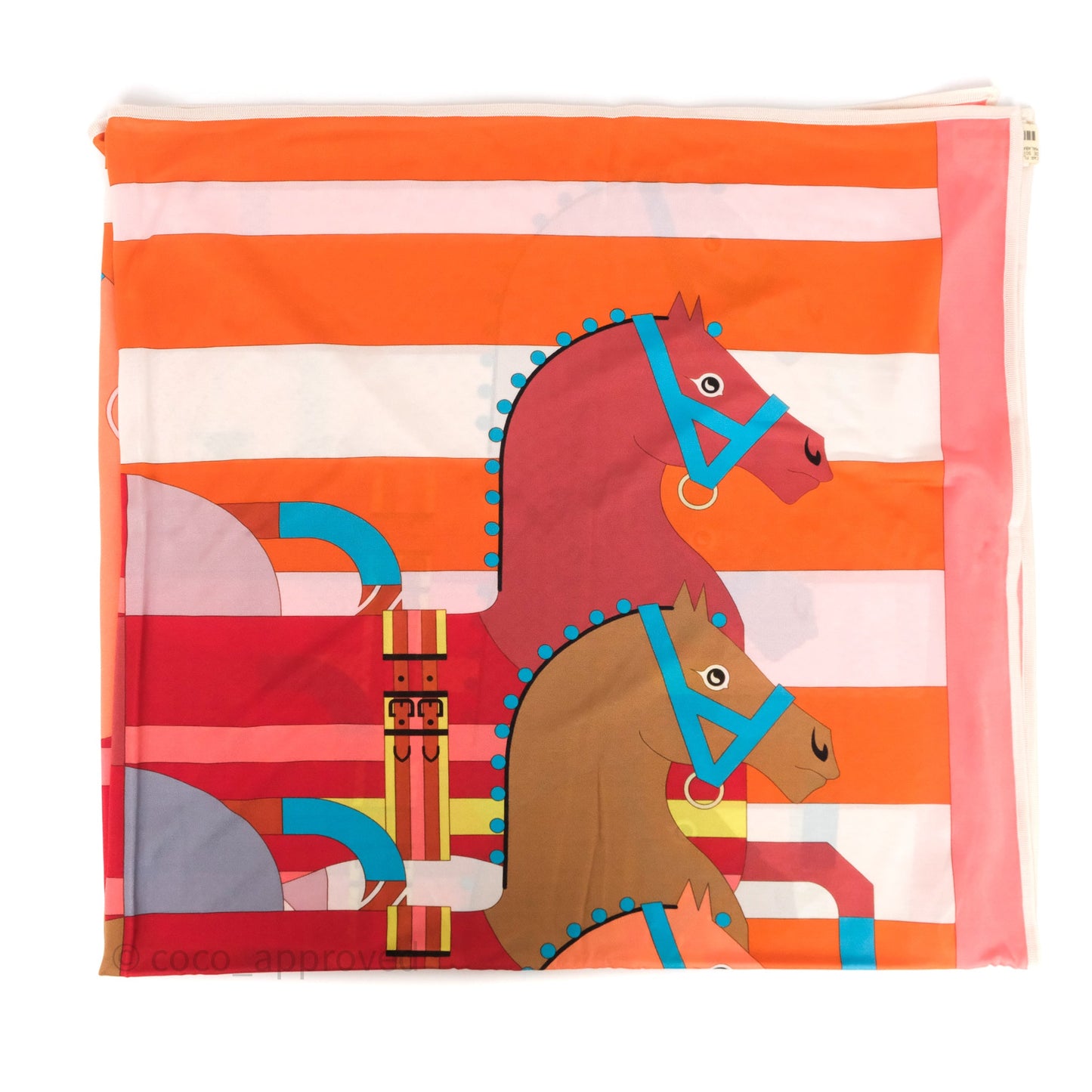 Hermès Rocabar Shawl Silk Scarf 90