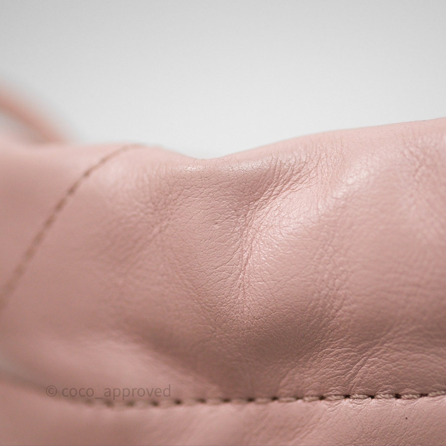 Chanel 22 Mini Bag Light Pink Crumpled Calfskin