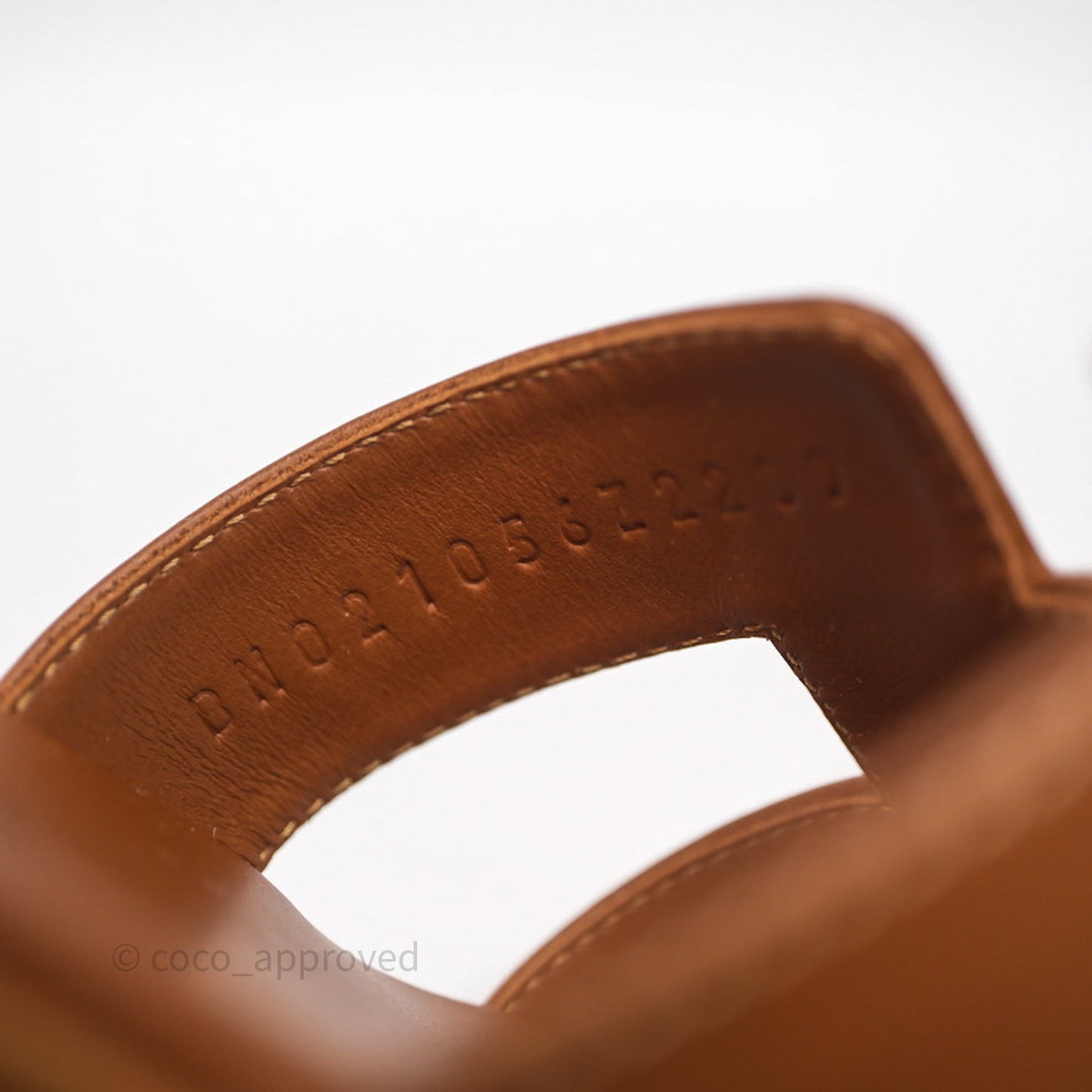 Hermès Oran Sandals Gold Size 36.5