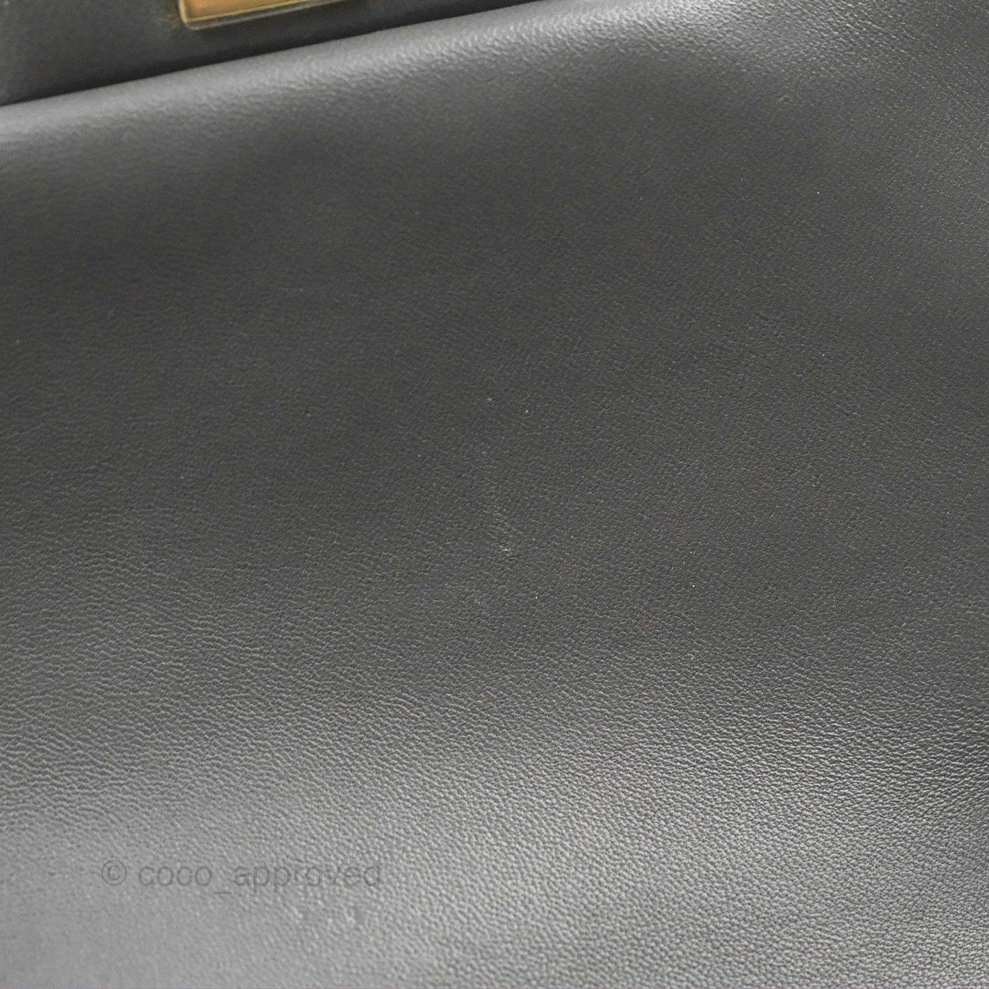 Chanel Quilted Mini Square Flap Grey Lambskin Gold Hardware