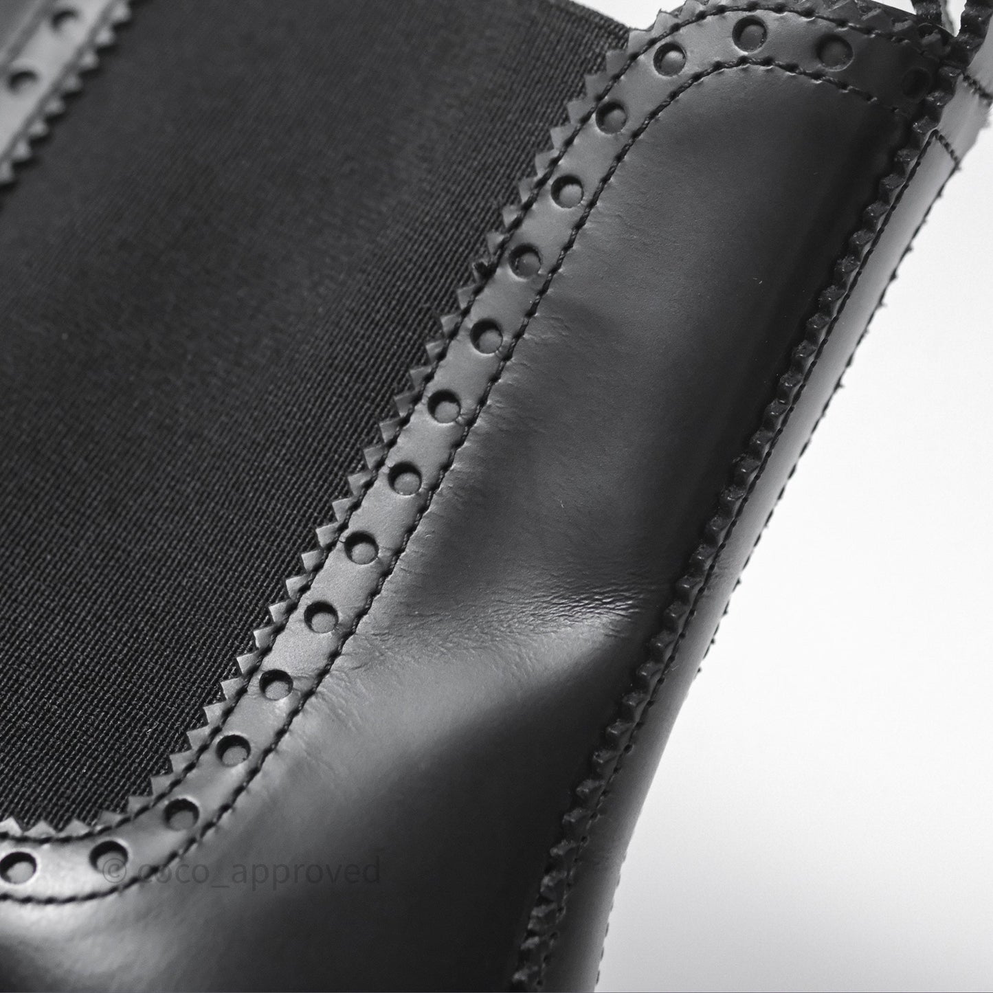Hermès Hill Ankle Boot Black Calfskin Size 38