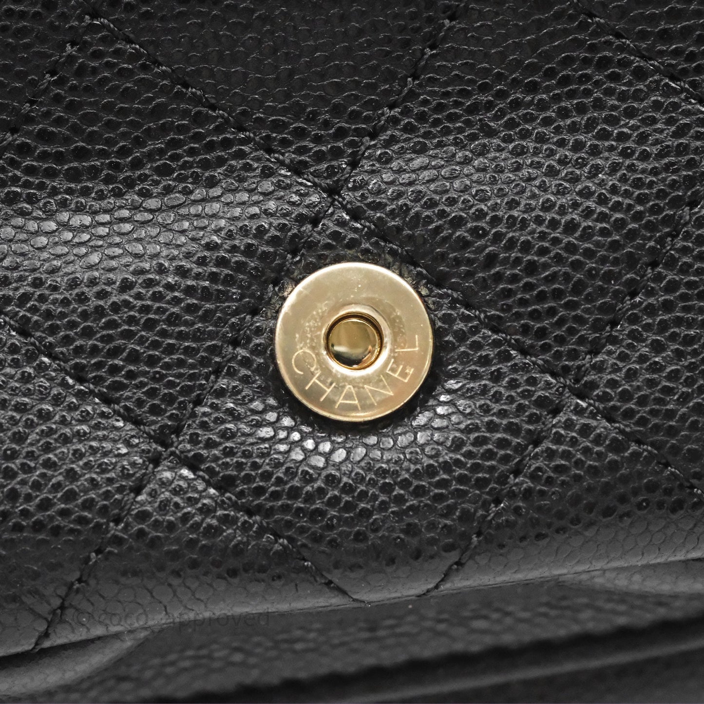 Chanel Small Duma Backpack Caviar Black Gold Hardware