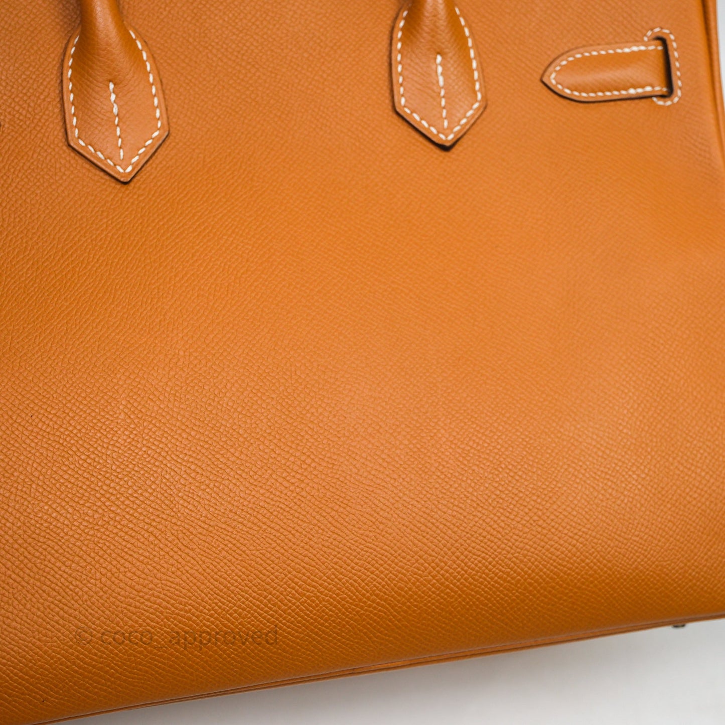 Hermes Birkin 30 Toffee Epsom Palladium Hardware