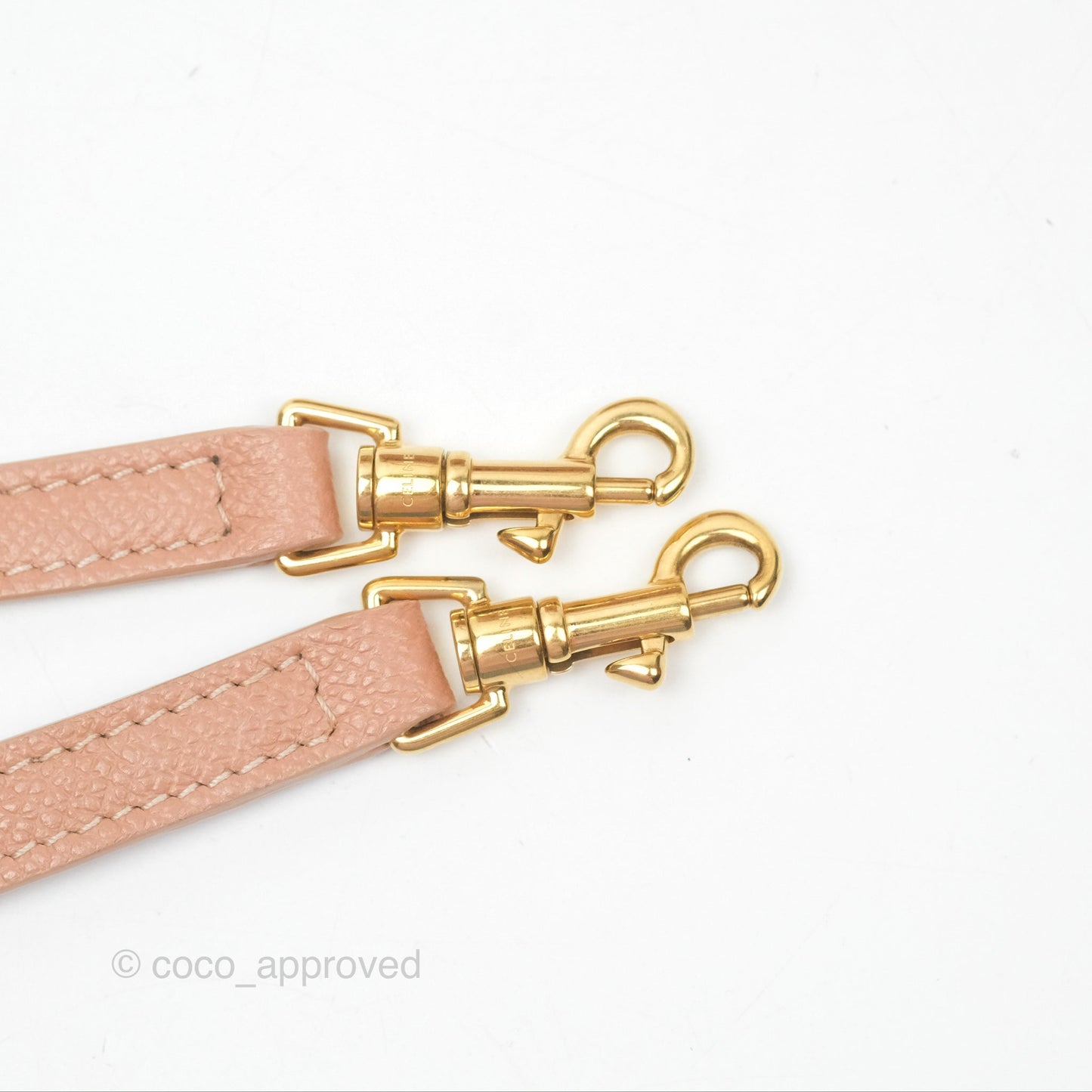Celine Pico Belt Bag Desert Rose Grained Calfskin Gold Hardware