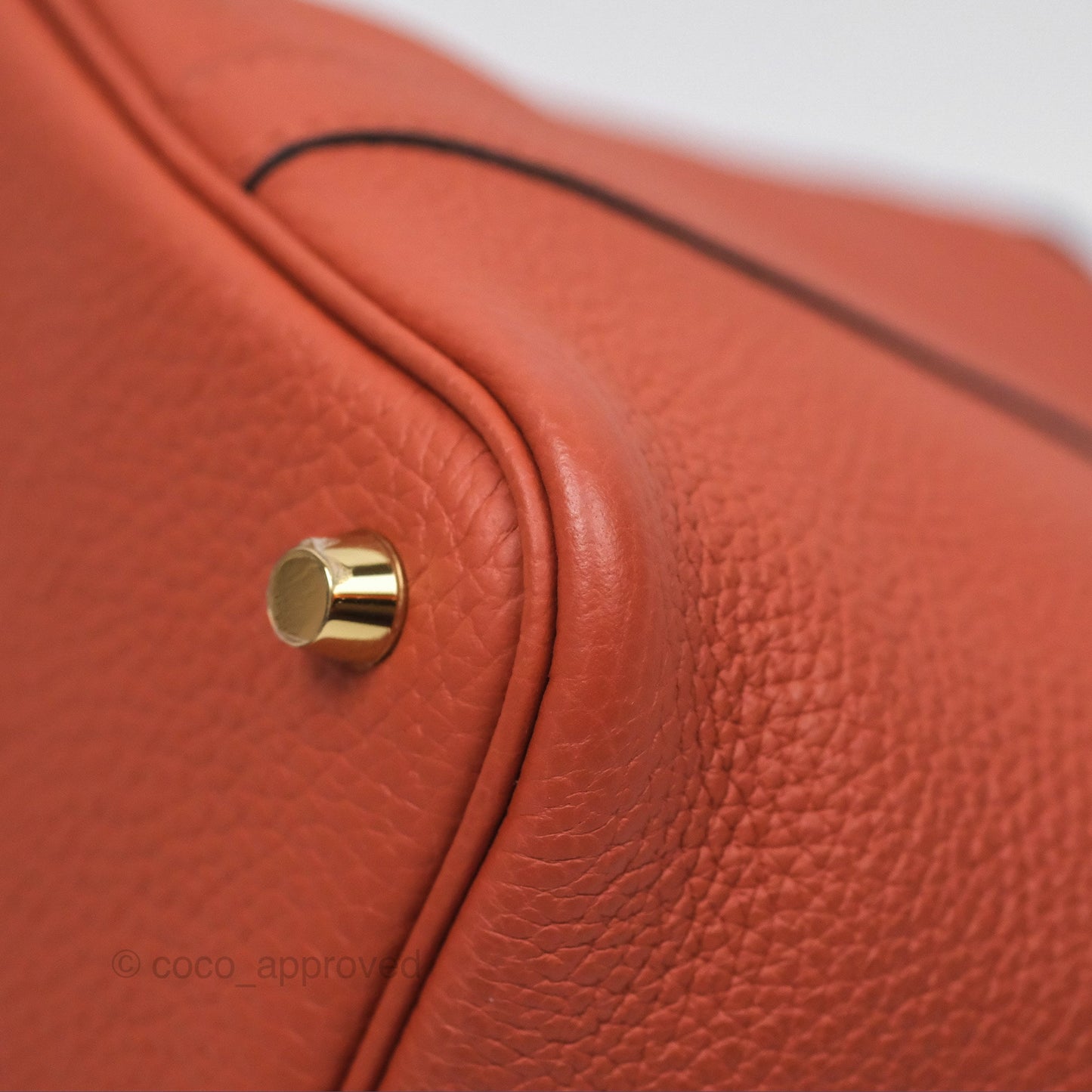 Hermès Picotin Lock 18 Cuivre 6C Clemence Gold Hardware