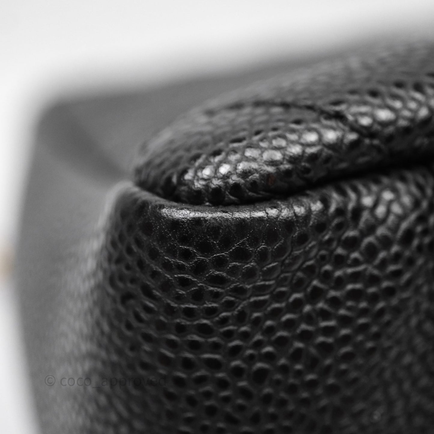 Chanel GST Black Caviar Gold Hardware