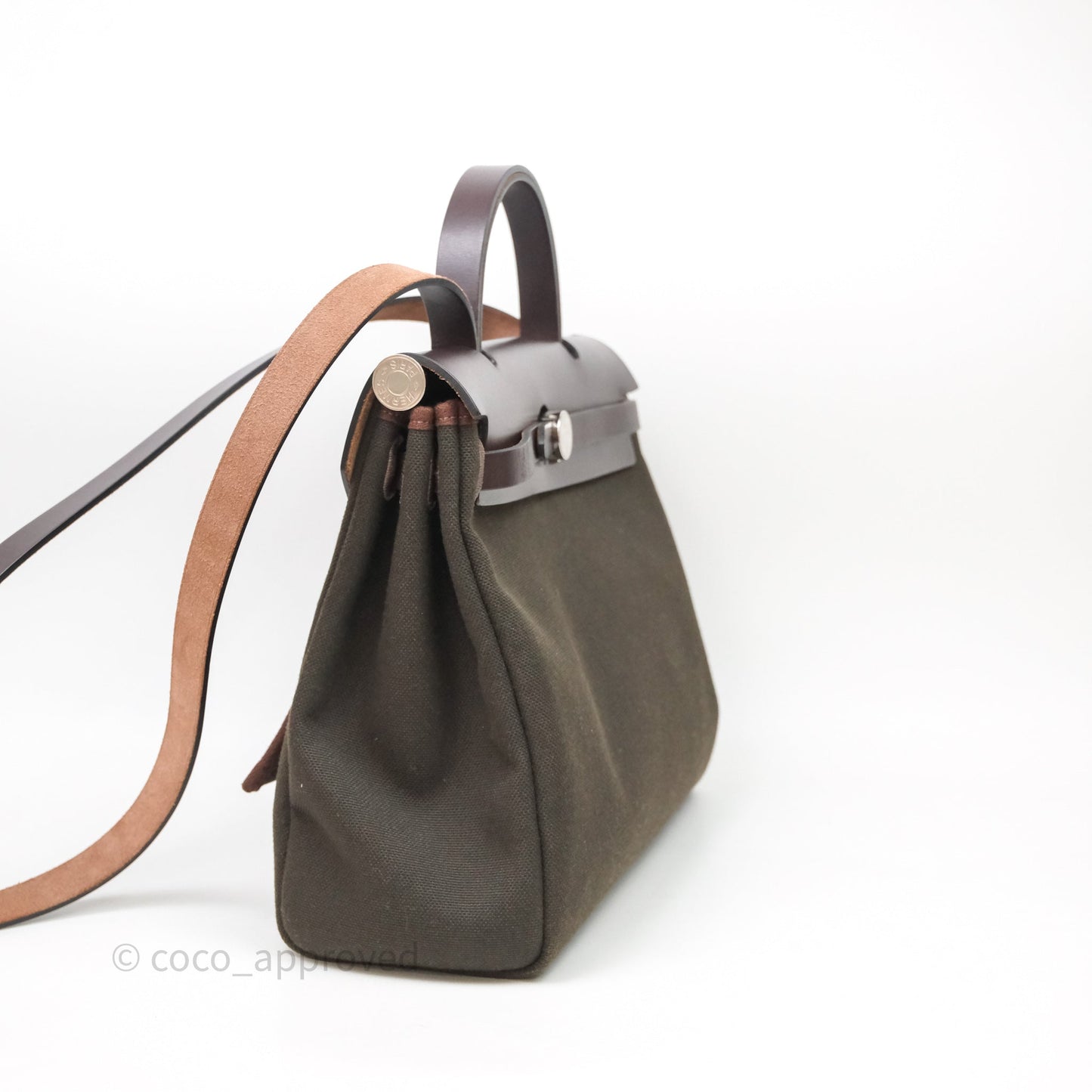 Hermès Herbag Zip 31 Dark Bronze Ebene 46 Palladium Hardware