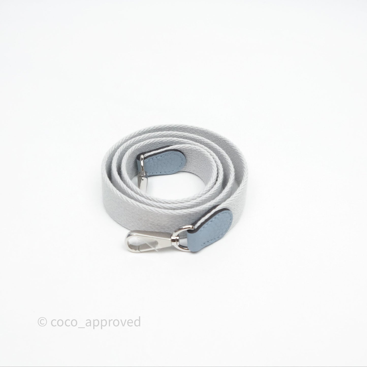 Hermès Mini Evelyne 16 Amazone Bleu Lin Taurillon Clemence Palladium Hardware