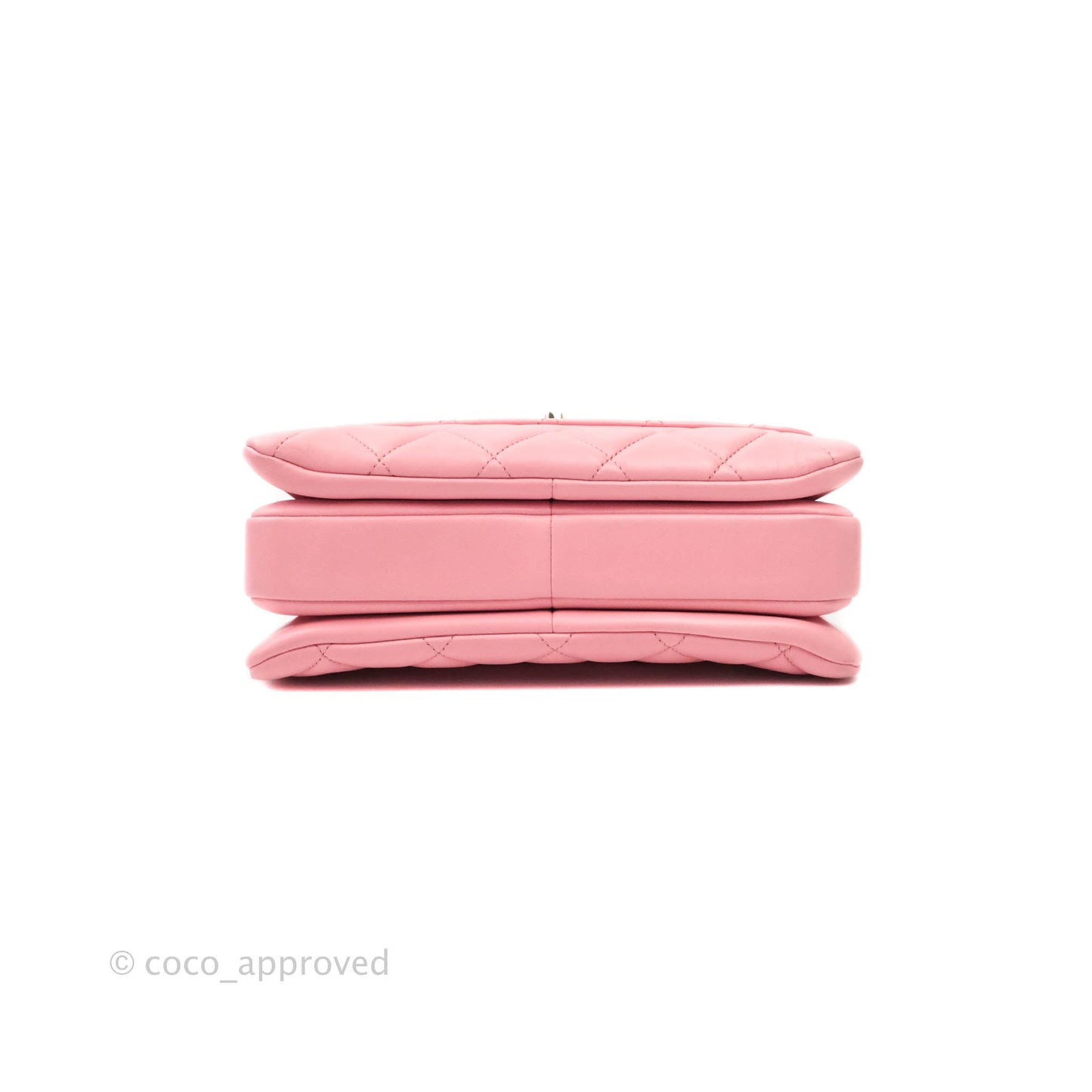 Chanel Quilted Trendy CC Small Pink Lambskin Gold Hardware