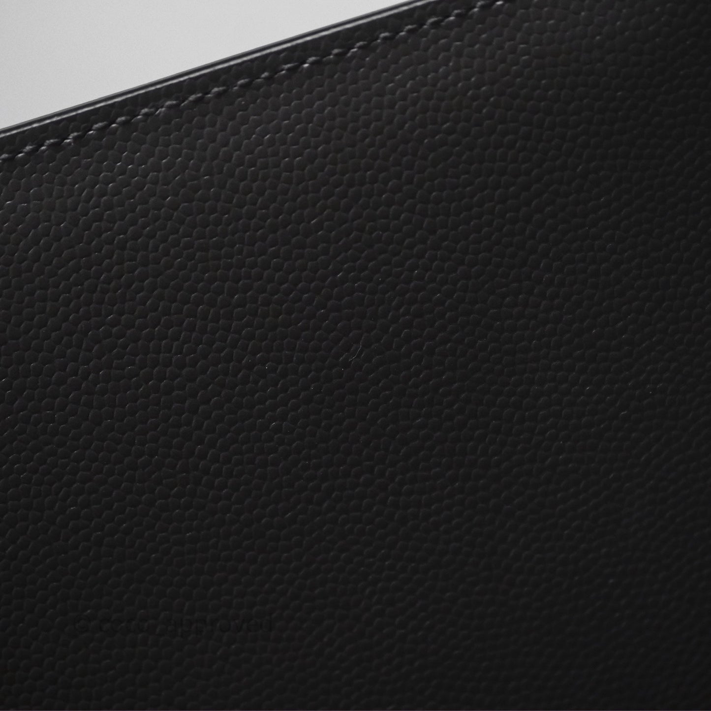 Saint Laurent Kate Medium Grained Leather Shoulder Bag So Black