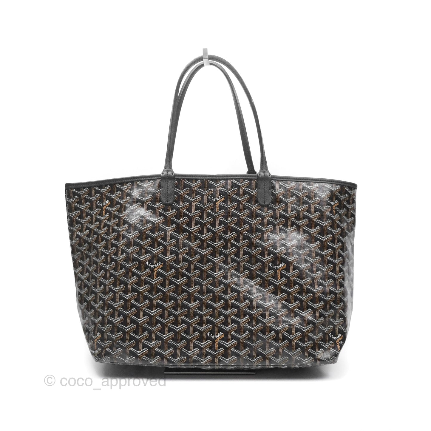 Goyard St Louis Tote PM ⁣⁣⁣⁣⁣⁣⁣⁣⁣⁣⁣⁣⁣⁣⁣⁣⁣⁣⁣⁣Goyardine Canvas Black
