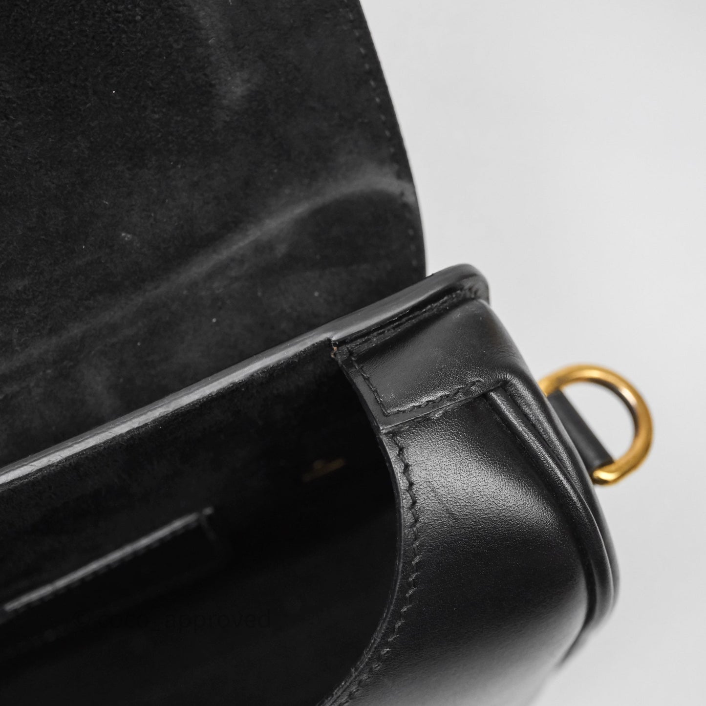 Christian Dior Medium Bobby Flap Black Box Calfskin