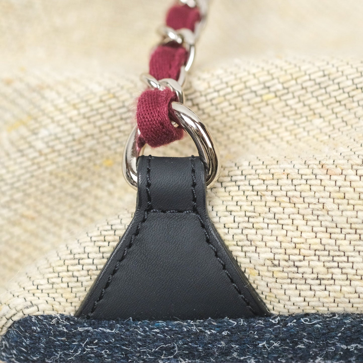 Chanel Canvas Deauville Backpack Beige
