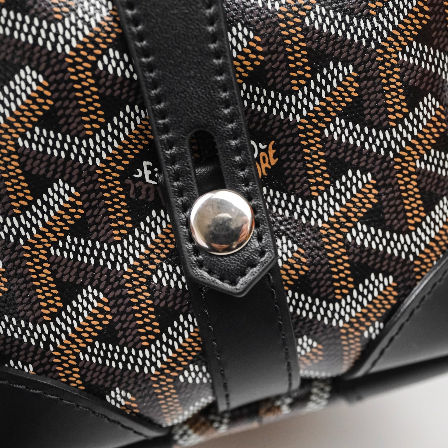 Goyard Bowling 25 Toiletry Black