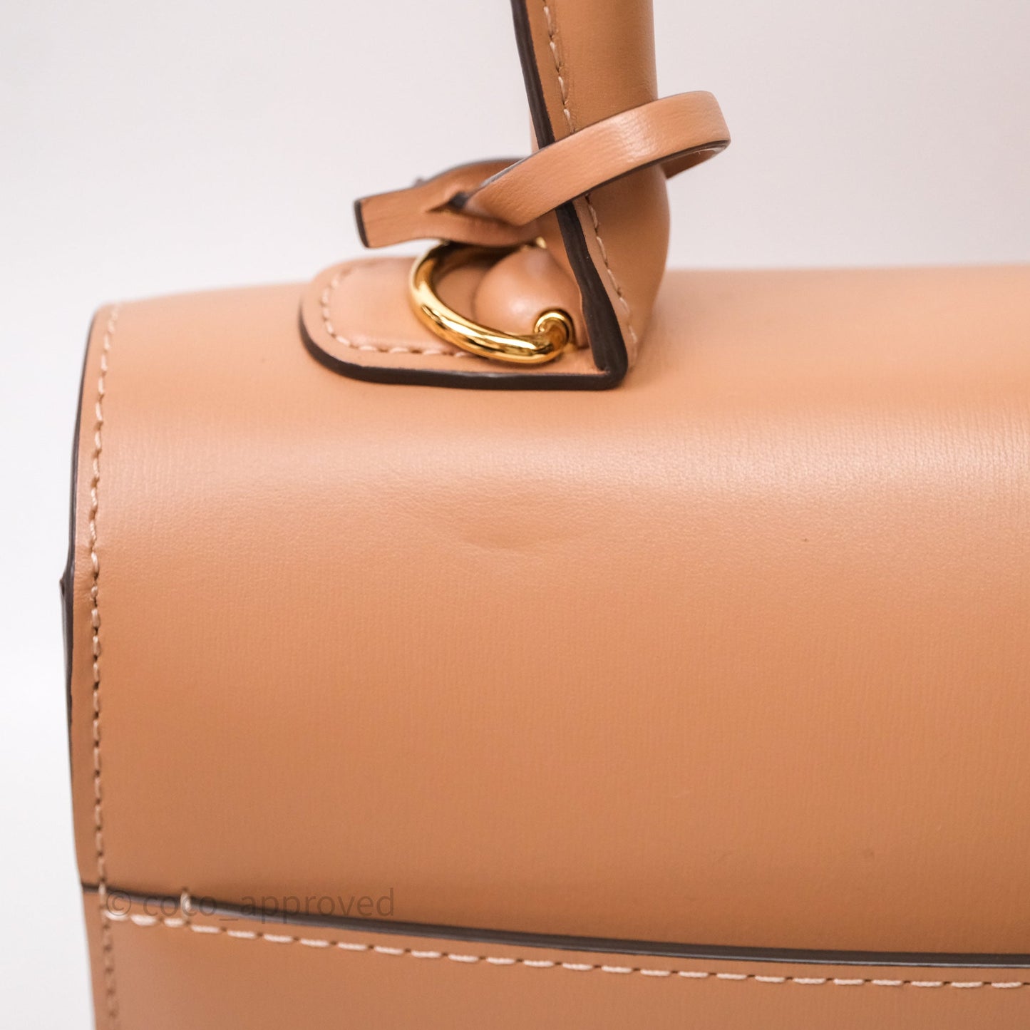 Delvaux Brillant PM Tender Beige Box Calf