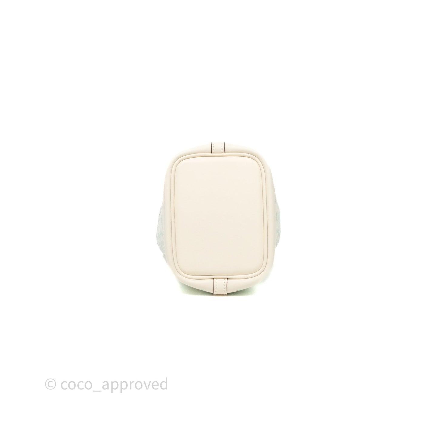 Hermès Micro Picotin 14 Lucky Daisy Nata I2 Vert Swift Palladium Hardware