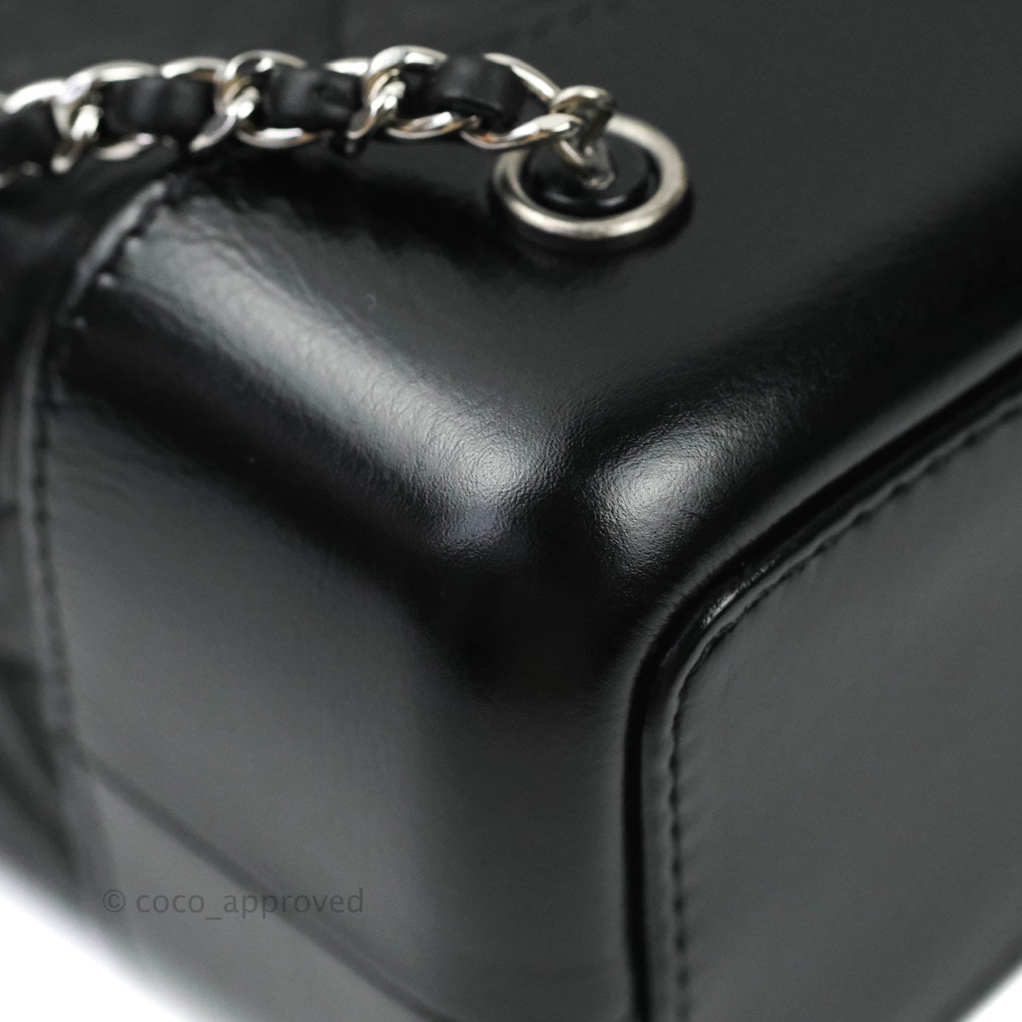Chanel Small Gabrielle Backpack Black Aged Calfskin