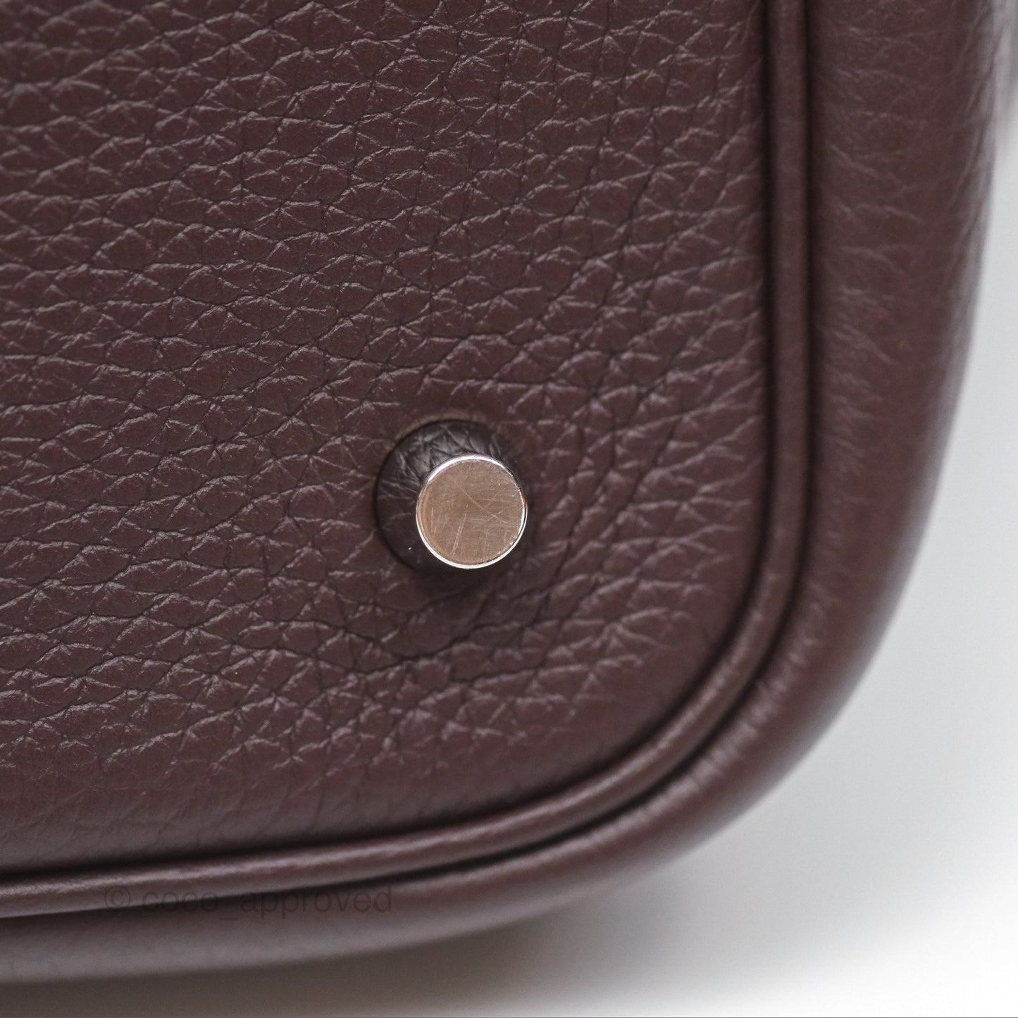 Hermès Picotin 22 Rouge Sellier Palladium Hardware