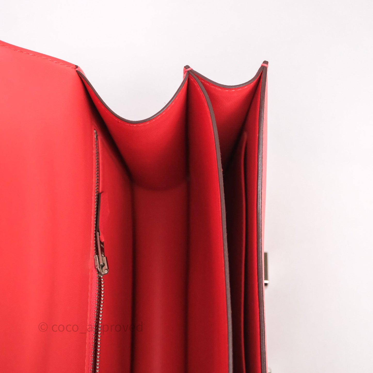 Hermès Constance 24 Rose Jaipur T5 Epsom Palladium Hardware