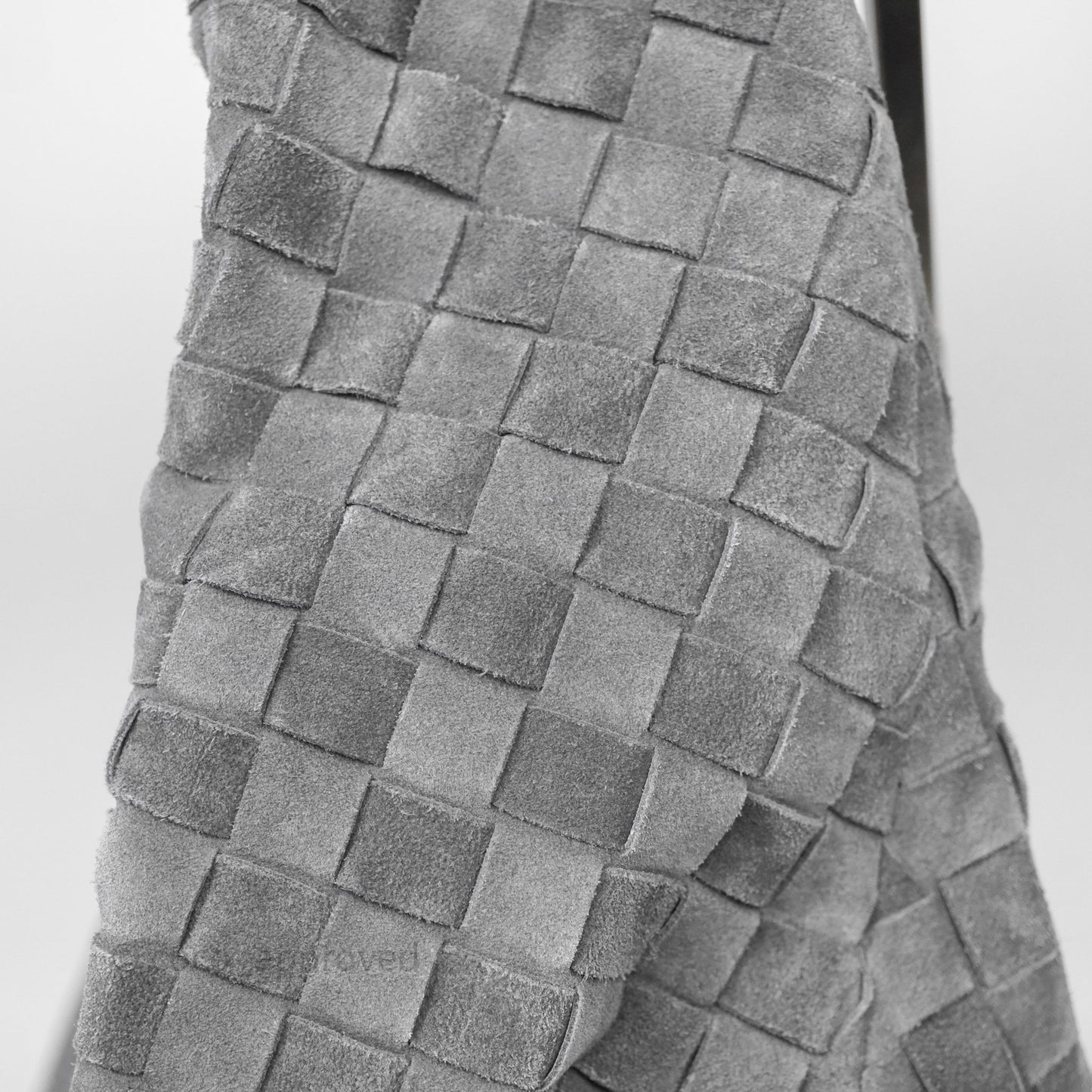Bottega Veneta Classic Jodie Cloudy Indigo Suede Intrecciato