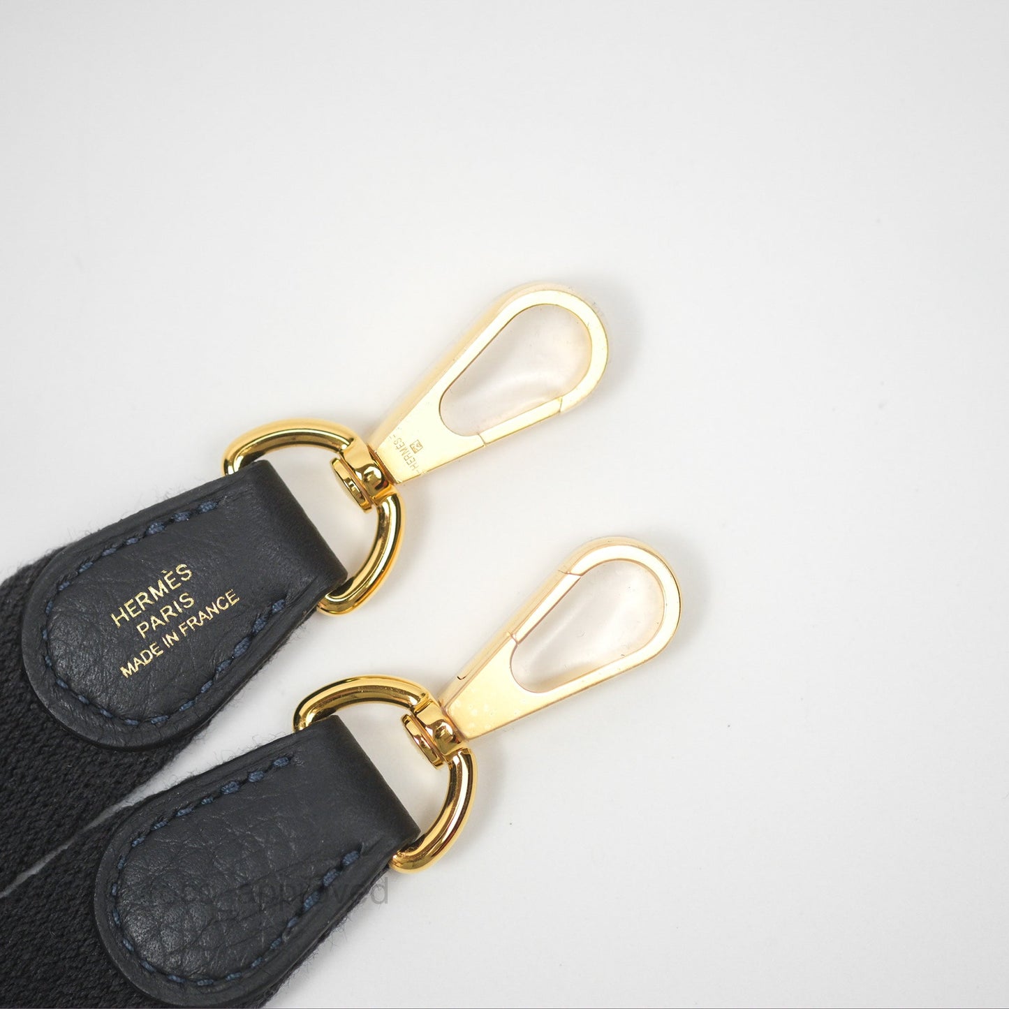 Hermès Mini Evelyne 16 Caban 3Y Clemence Gold Hardware