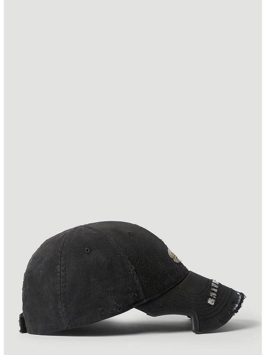 Luxury Balenciaga Unity Sports Icon Ball Cap Black