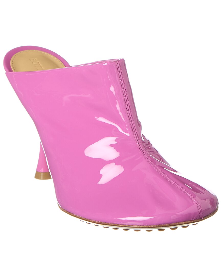 Luxury Bottega Veneta Dot Sock Patent Mule