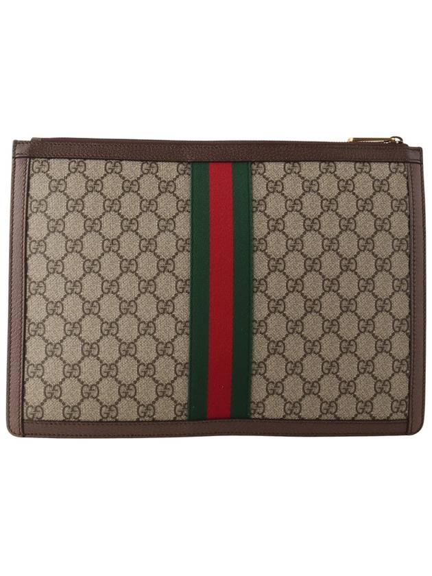 Luxury Gucci Trending 2025 523359 GG Supreme Ophidia Portfolio Clutch Bag 34092Y