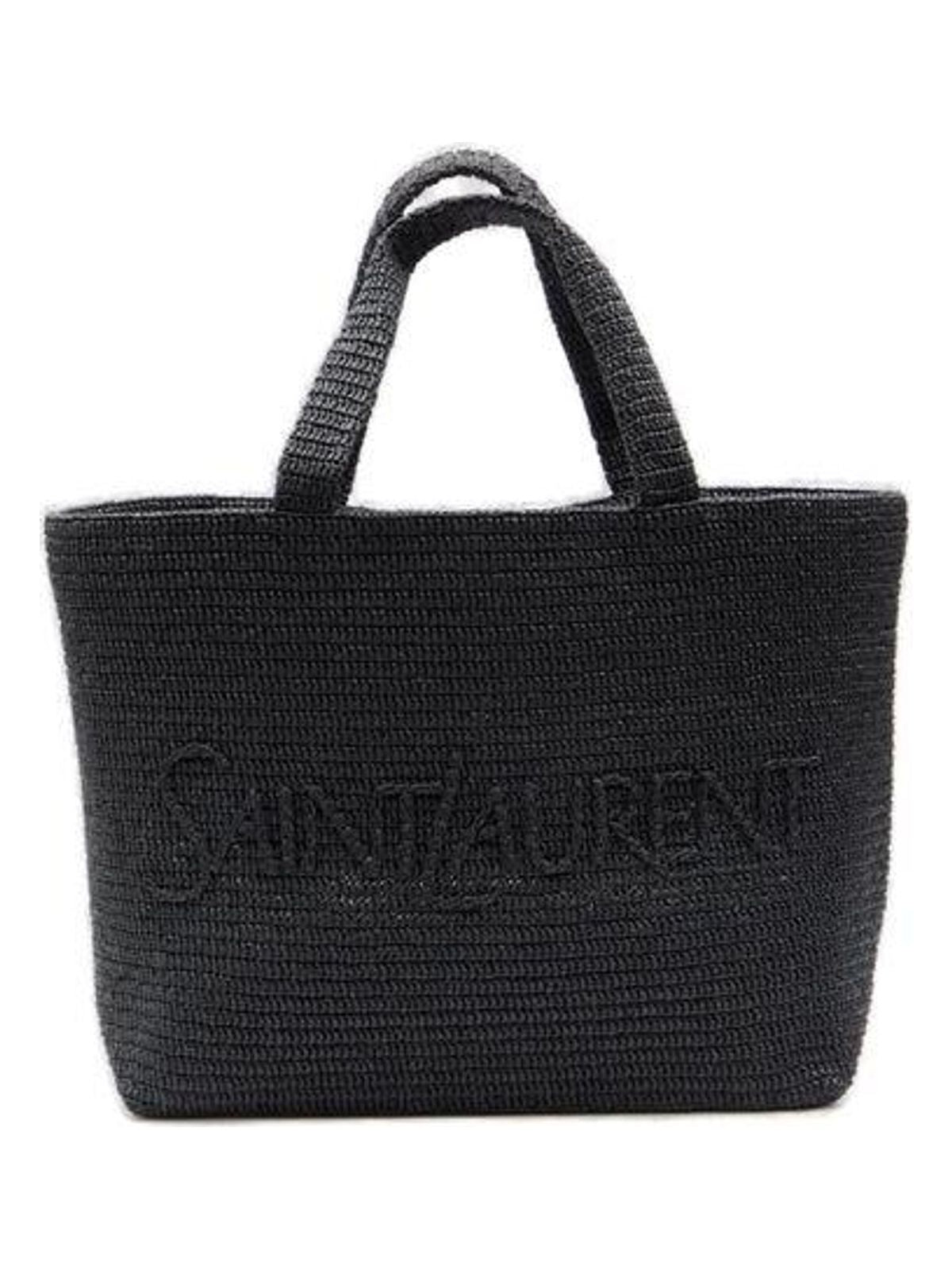Luxury Saint Laurent Men's Tote Bag in Black | 756269GAAEI