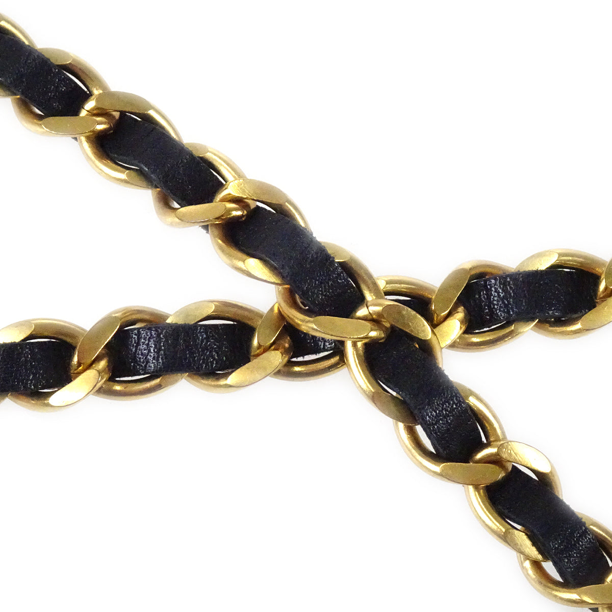 Luxury Chanel * 1993 Wooden Heart Chain Necklace 28