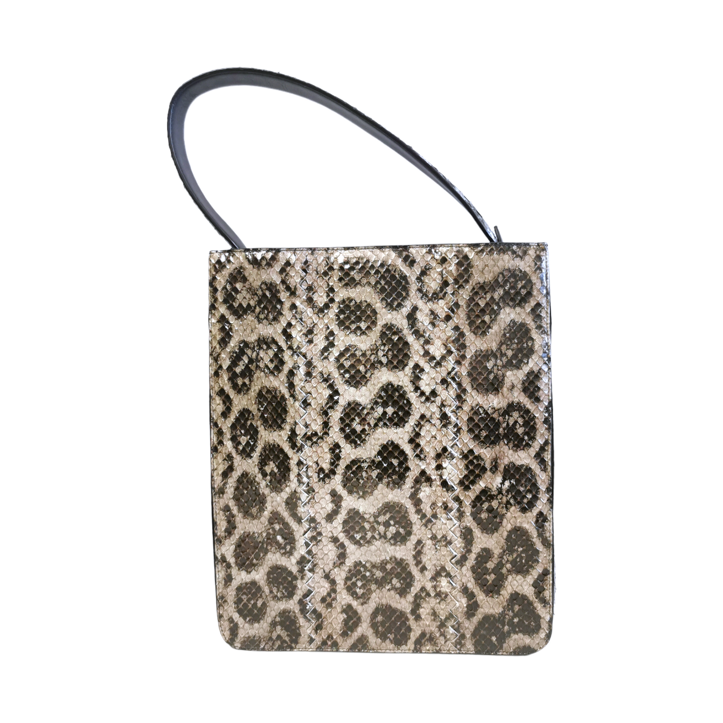 Luxury Bottega Veneta Python Tote Bag