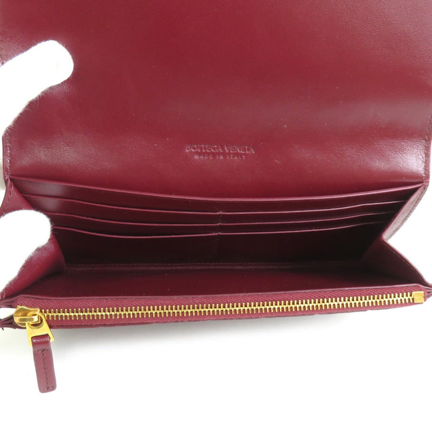 Luxury Bottega Veneta  Leather Long Wallet (Bi-Fold) ()