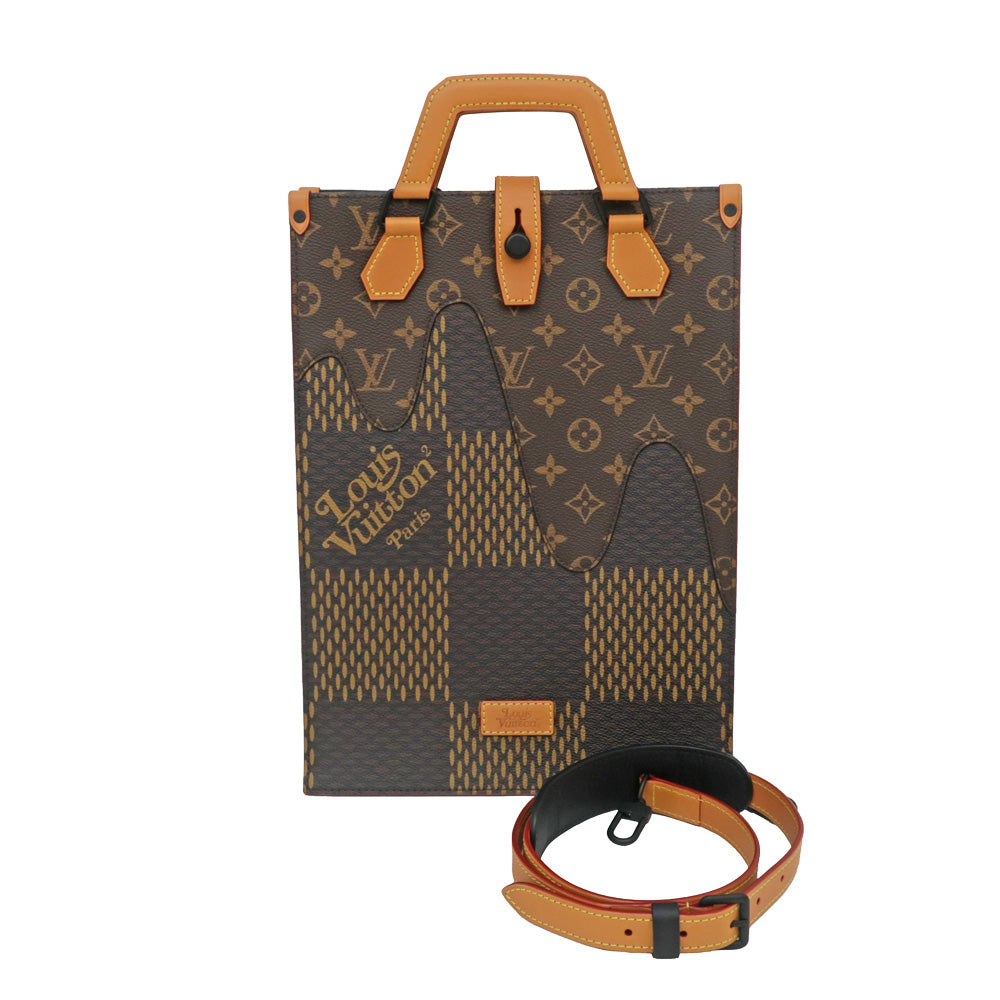 Louis Vuitton Monogram Handbag NIGO Collaboration 2WAY Mini Shoulder N40355