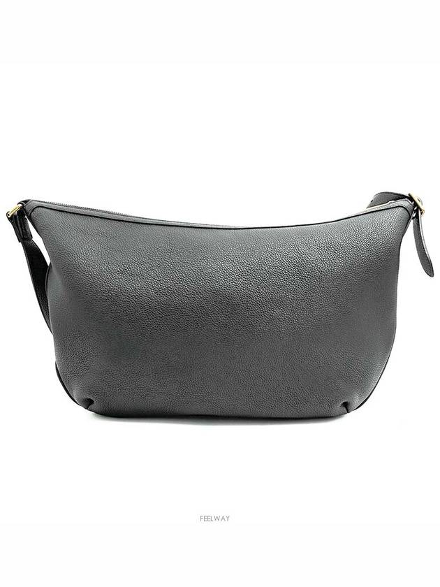 Luxury Gucci Trending 2025 Leather logo printing half moon hobo shoulder bag 523588