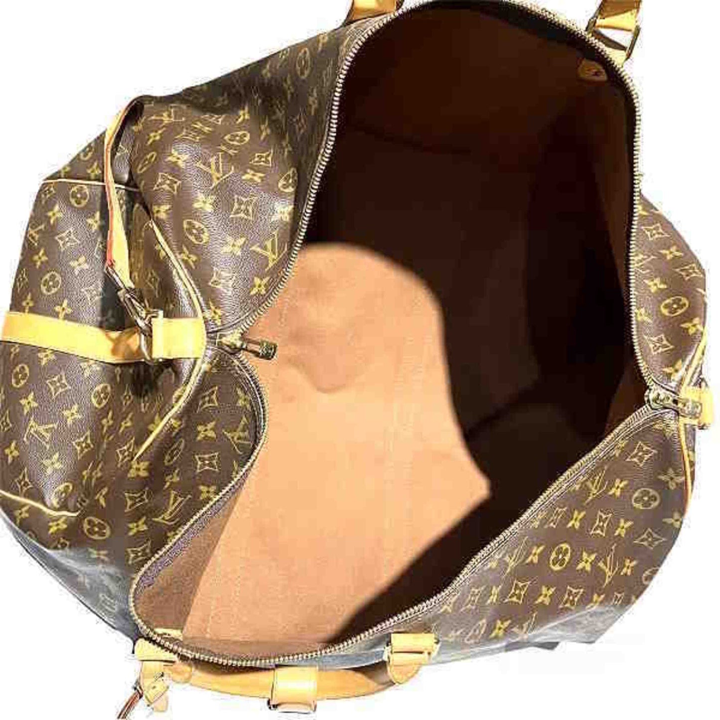 Louis Vuitton Keepall Bandoulière 60  Canvas Travel Bag ()