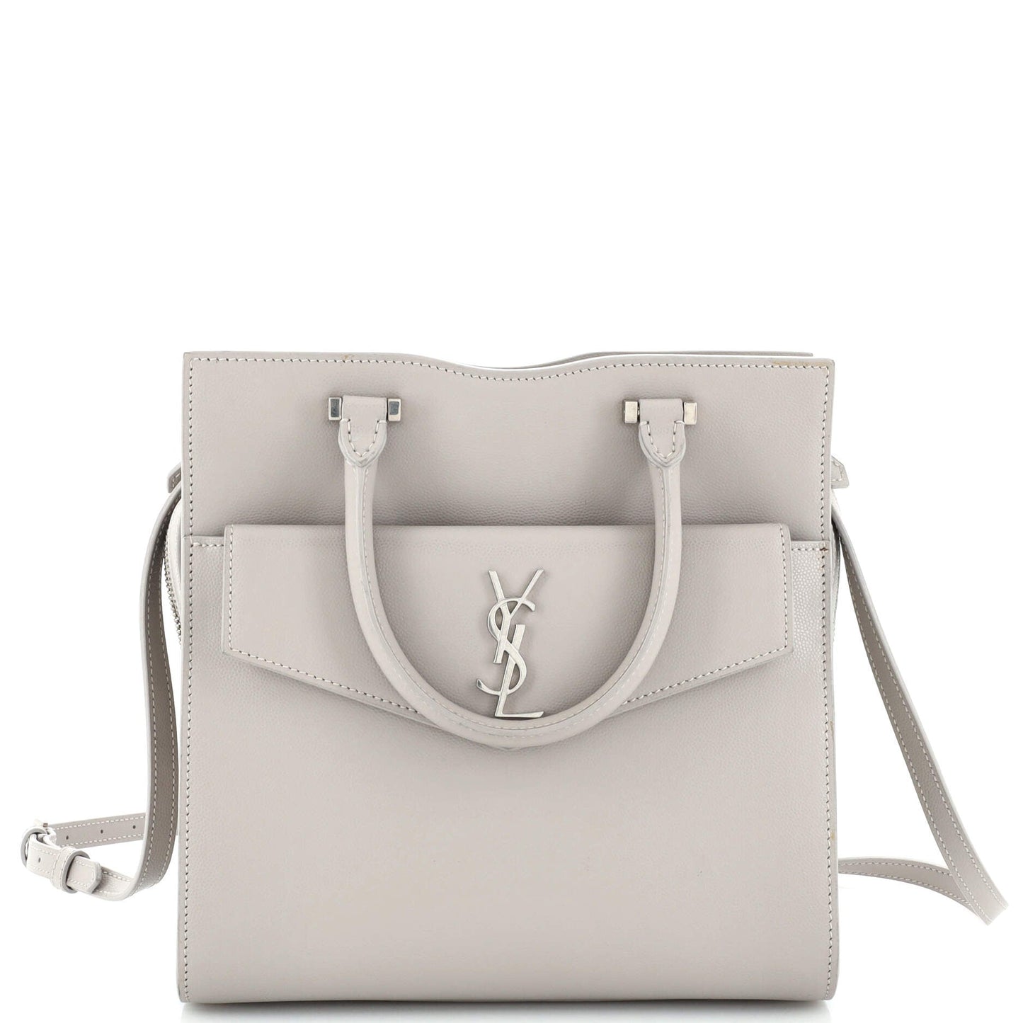 Luxury Saint Laurent Uptown Tote Leather Small