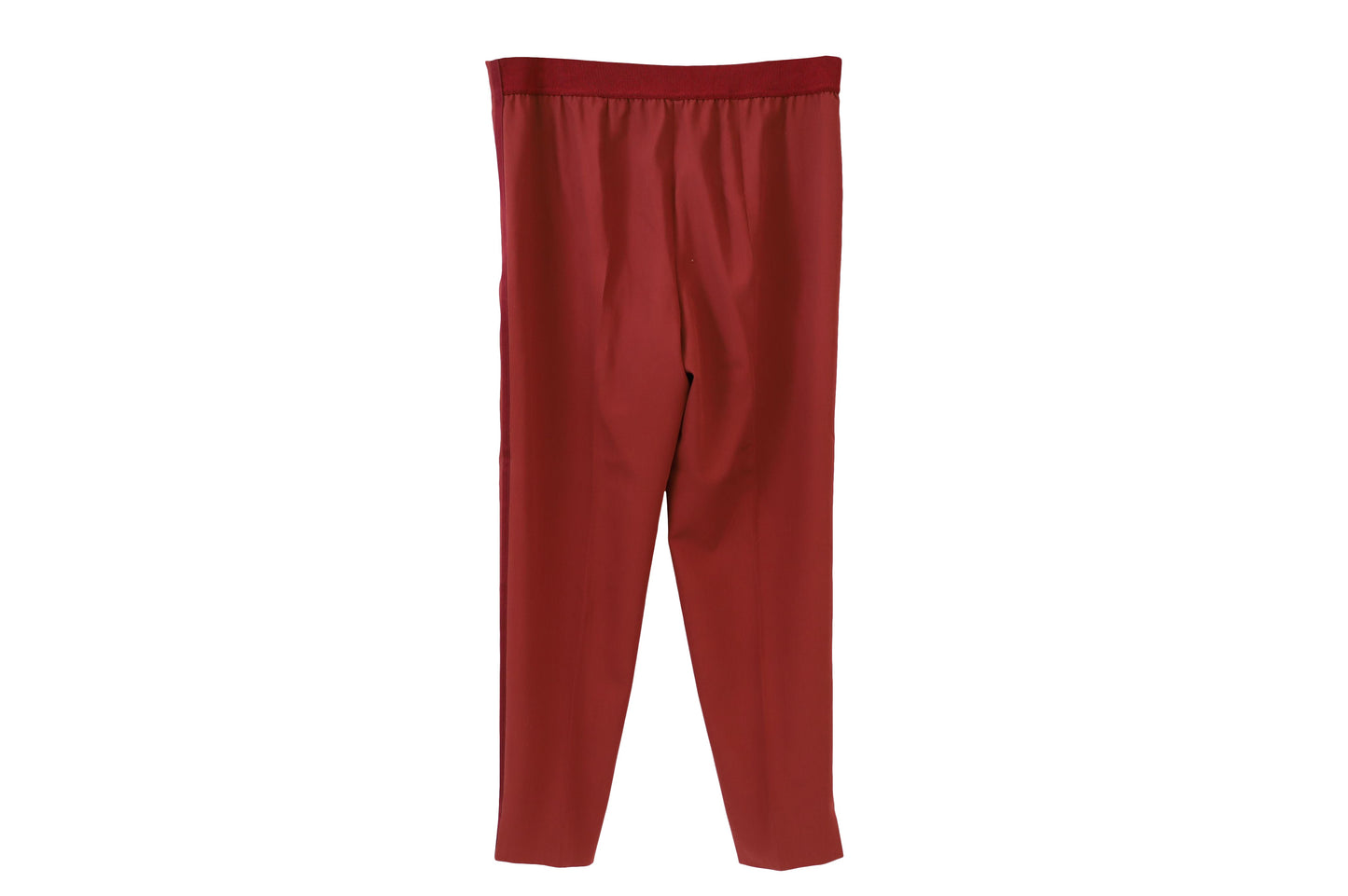 Luxury Bottega Veneta Pants in Red Wool