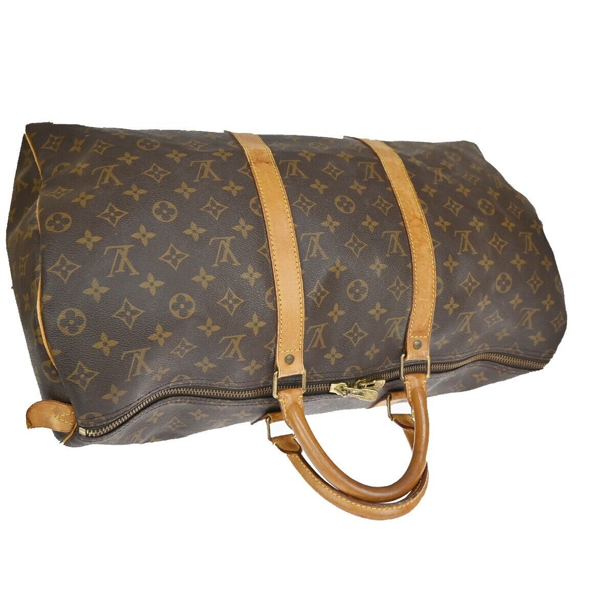 Louis Vuitton Keepall 50  Canvas Travel Bag ()