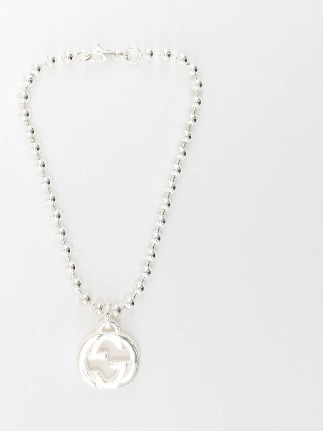 Luxury Gucci Trending 2025 Interlocking G Pendant Bracelet YBA479226001 Silver