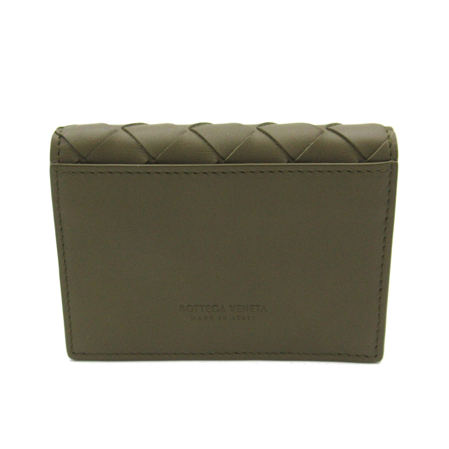 Luxury Bottega Veneta  Leather Card Wallet