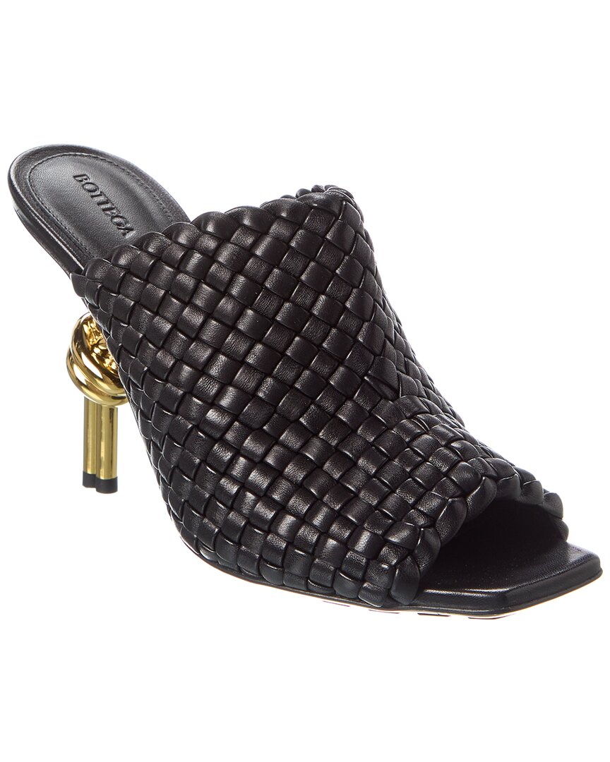Luxury Bottega Veneta Knot Leather Mule