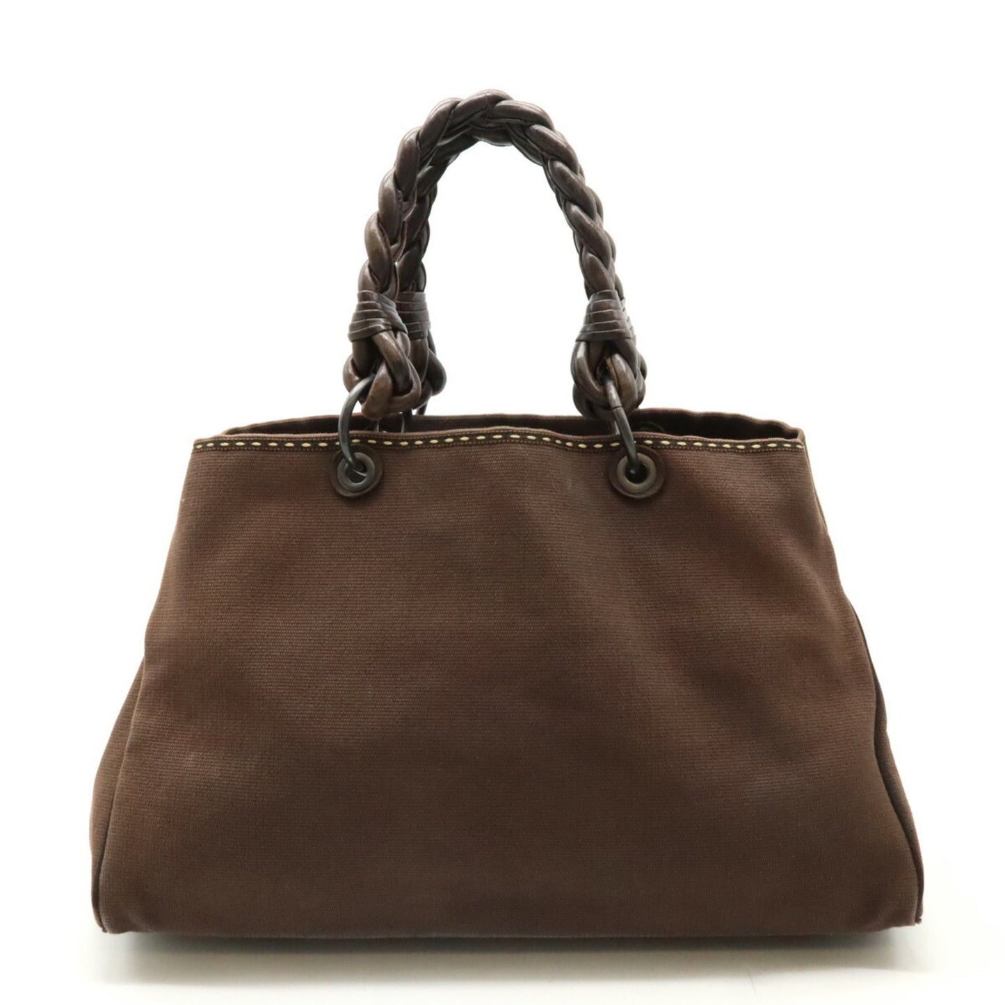 Luxury Bottega Veneta  Canvas Leather Shoulder Bag Tote Bag ()