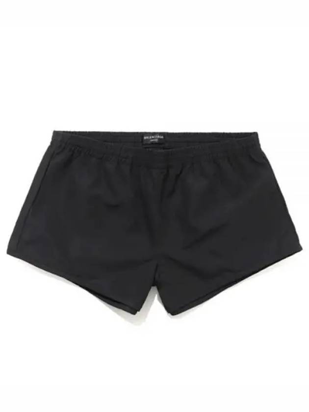Luxury Balenciaga Running Shorts Black
