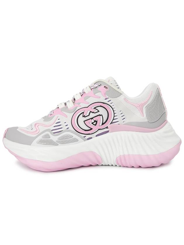 Luxury Gucci Trending 2025 Women s Ripple Sneakers Gray White Mesh 791414FADF39147